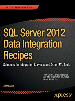 cover image of SQL Server 2012 Data Integration Recipes